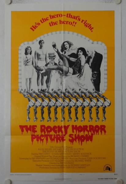 The Rocky Horror Picture Show originales US Onesheet Filmplakat